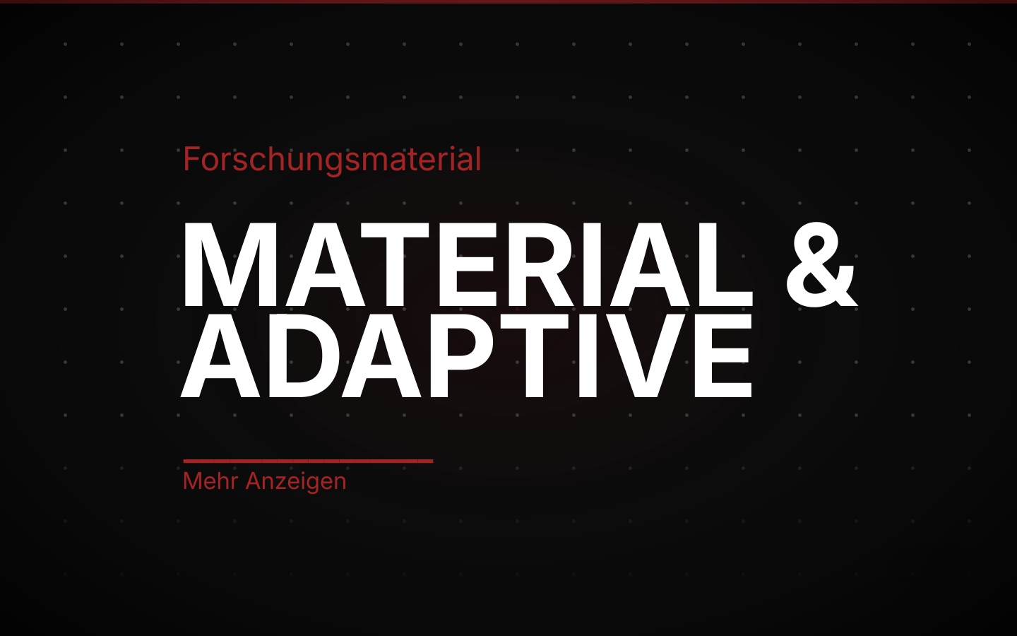 Material & Adaptive